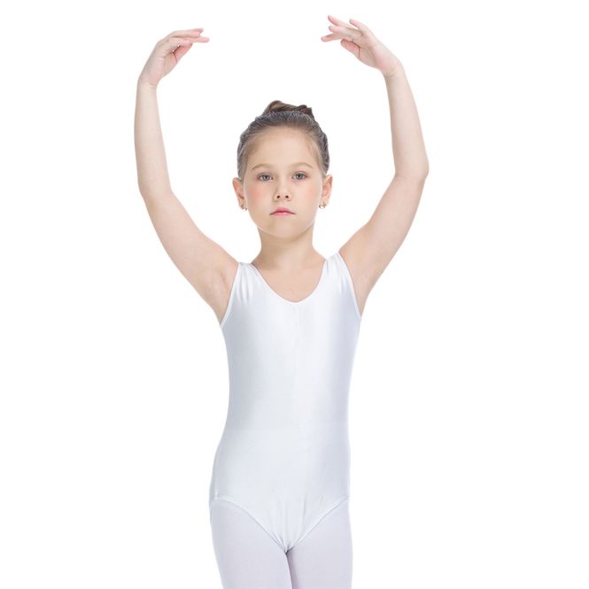 Hovedbilde Hvit tankleotard nylon