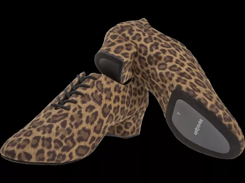 Leopard-dansesko fra Diamant