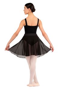 Hovedbilde Chiffon skj&oslash;rt med strikk